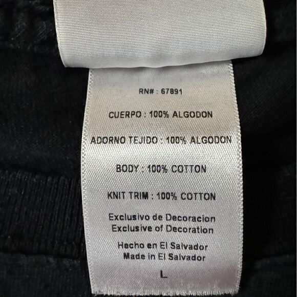 Vintage Princeton Tigers Lacrosse black long sleeved T-shirt L - Picture 8 of 8